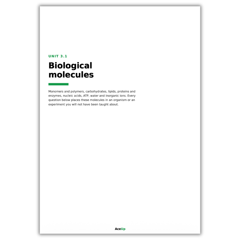 AQA A-level Biology Application Exam Pack