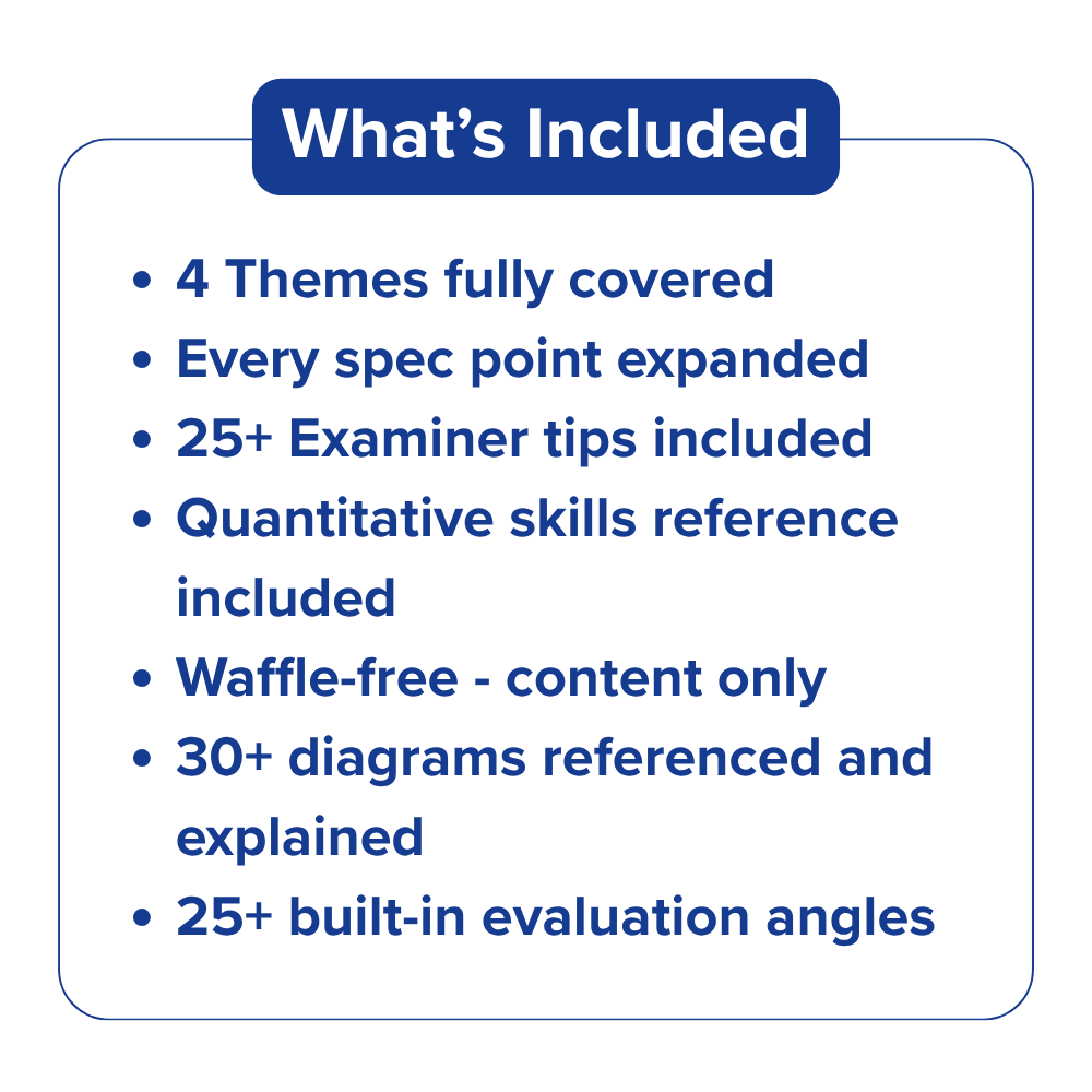 A-level Economics Enhanced Specification (Edexcel)