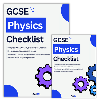 AQA GCSE Physics Revision Checklist