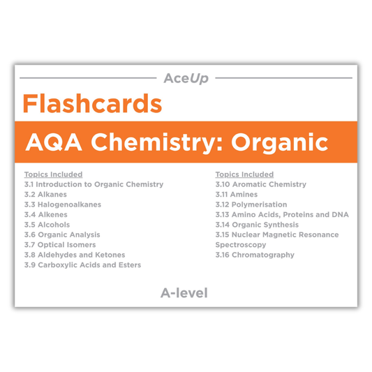 AQA A-level Chemistry Flashcards (Organic)