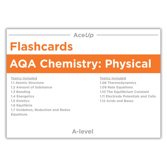 AQA A-level Chemistry Flashcards (Physical)