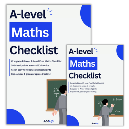 A-level Edexcel Pure Maths Checklist (NEW)