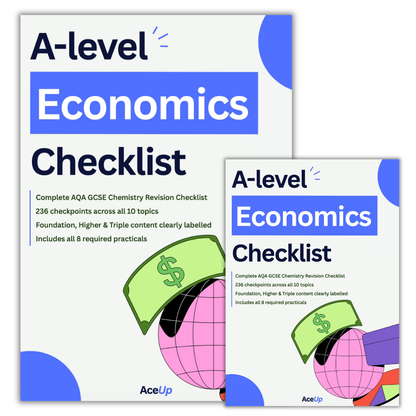 A-level Edexcel Economics Checklist (NEW)
