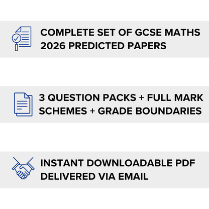 GCSE Edexcel Maths Higher Predicted Papers (BUNDLE)