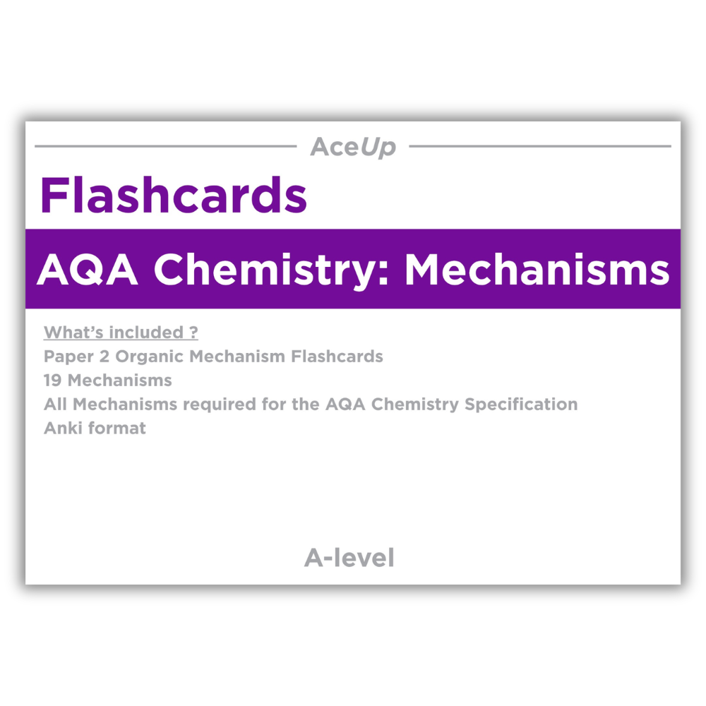 A-level Chemistry Mechanism Flashcards (AQA)