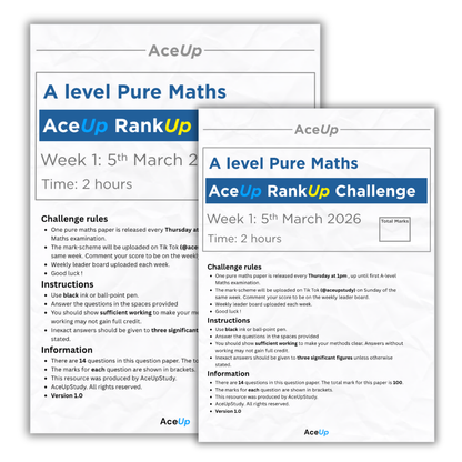 AceUp RankUp Challenge: Week 1 Paper
