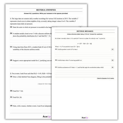 A-level Maths Predicted Paper 3 (FREE)