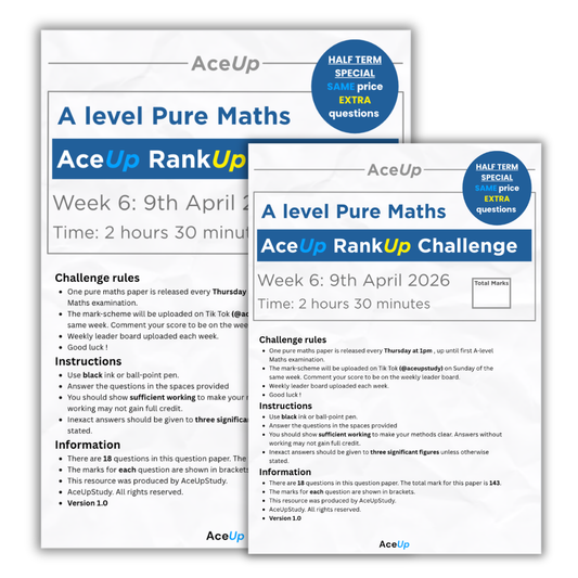 AceUp RankUp Challenge: Week 6 Paper