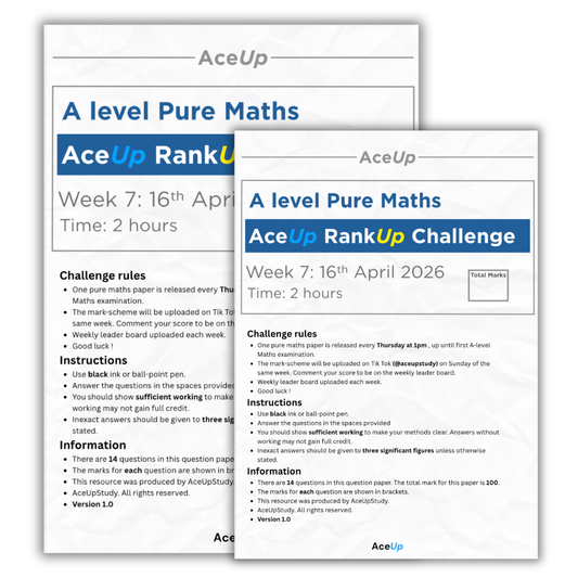 AceUp RankUp Challenge: Week 7 Paper