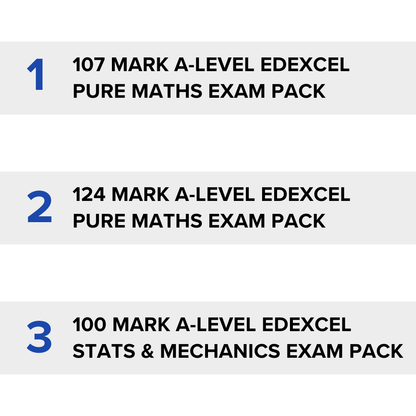 A-Level Edexcel Maths (BUNDLE) - Predicted Papers