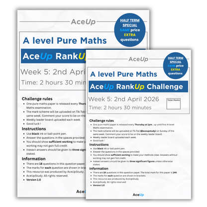 AceUp RankUp Challenge: Week 5 Paper