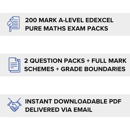 A-Level Edexcel Maths (BUNDLE) - Aiming for A* Exam Packs