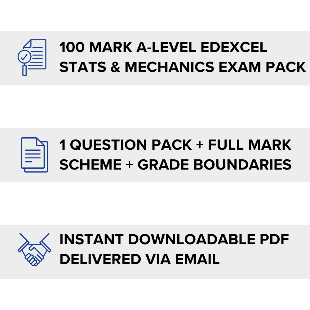A-Level Edexcel Stats & Mechanics Predicted Paper 3