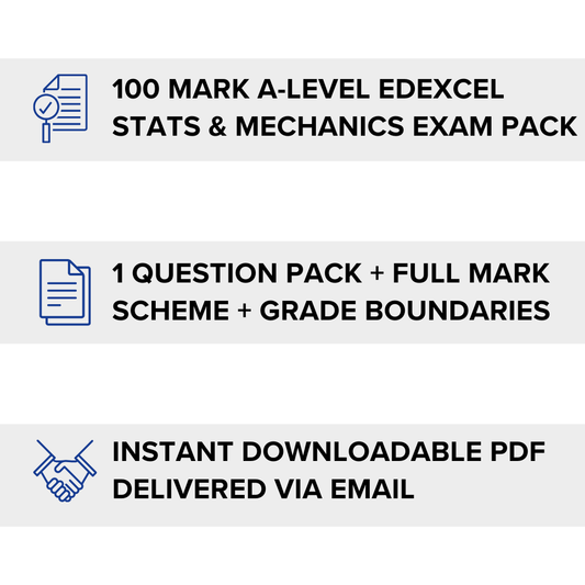 A-Level Edexcel Stats & Mechanics Predicted Paper 3