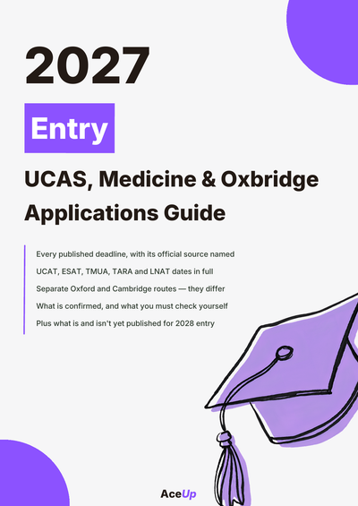 2027 Entry: UCAS, Medicine & Oxbridge Applications Guide preview page 1