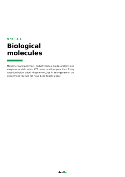 AQA A-level Biology Application Exam Pack preview page 3