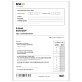 A-level AQA Biology Mock Paper 1 (2026/27)