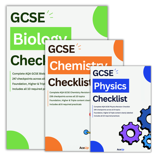 AQA GCSE Science Revision Checklist Bundle (FREE)