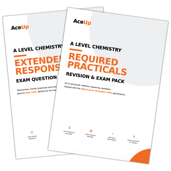 AQA A-Level Chemistry Exam Practice (BUNDLE)