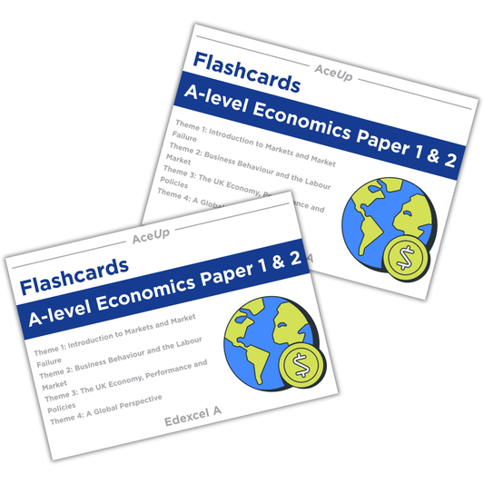 Edexcel A-Level Economics Paper 1 & 2 Flashcards